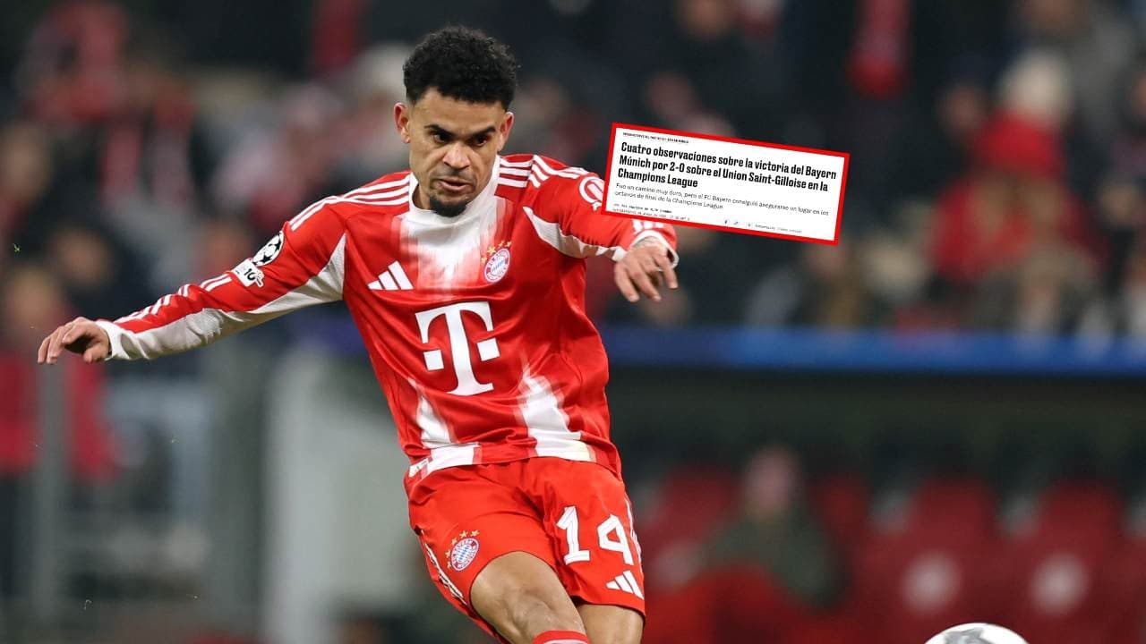 Luis Díaz brilla en Champions: prensa alemana destaca su evolución